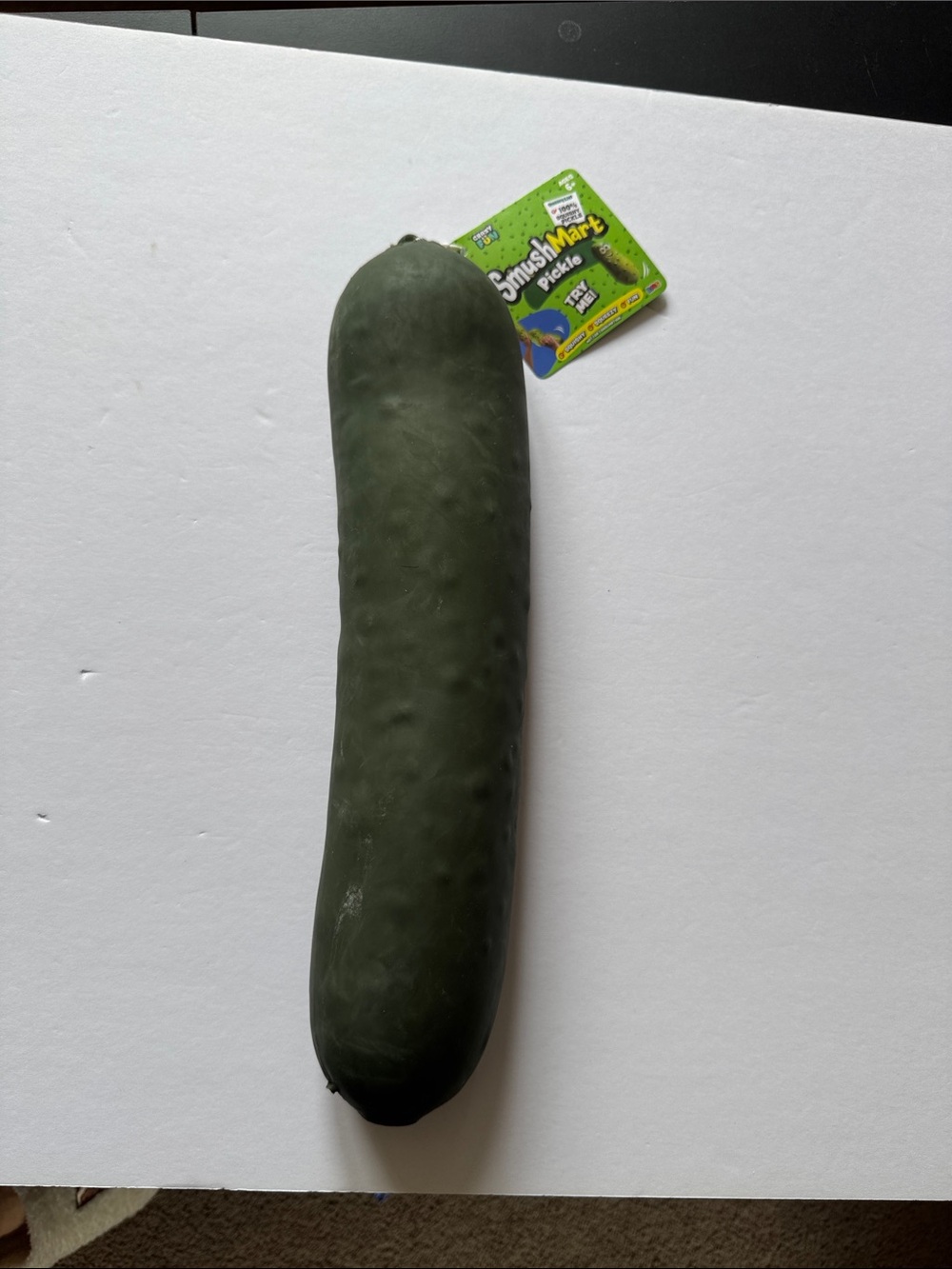 SmashMarts Pickle Plush - Dark Olive Green